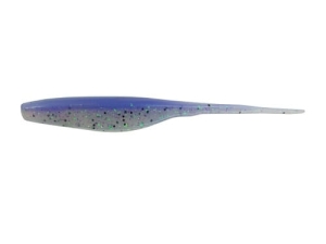 Bass Assassin 5" Saltwater Shad Albino Ghost 8 Stk