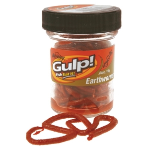 Gummi Berkley GULP! EarthWorms 10cm Red