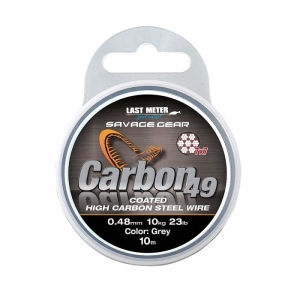 Savage Gear Stahlkabel Carbon49 0.7mm 23kg 10m