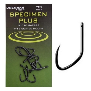 Drennan Specimen Plus Haken mit Widerhaken #6