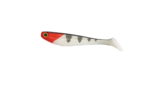 FishUP Wizzle Shad 8" #357 - Red Head 1 Stk