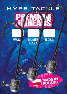 Hype Tackle Premium Bullet Jigheads 10/0 25g 3pcs.