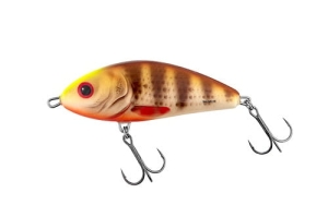 SALMO FATSO 10cm 52g Gepunkteter Brauner Barsch S
