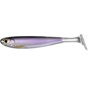 LiveTarget SlowRoll Shiner SilverPurpl 7,5cm 4St