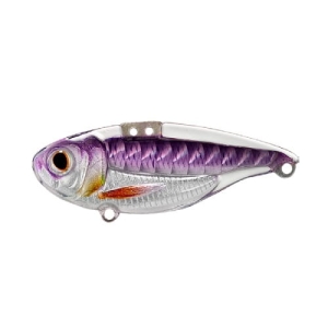 LiveTarget Sonic Shad Blade Violett Schwarz 5cm 10,5g