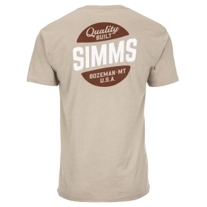 Simms Qualität gebaut Tasche T-Shirt Khaki HeatherXXL