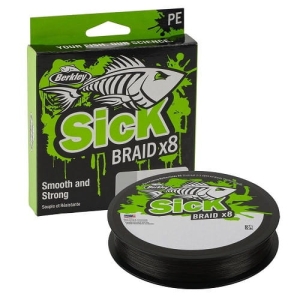 Berkley X8 Sick Braid 0,19 mm 150 m 18 kg Schwarz