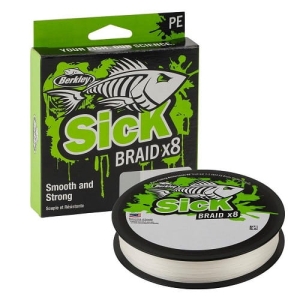 Berkley X8 Sick Braid 0.06mm 150m 5.4kg Weiß