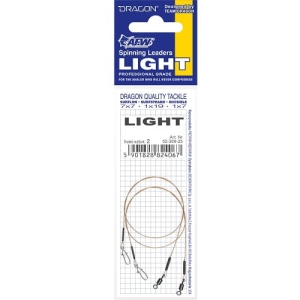 Dragon 1x7 Surflon Vorfach 5kg Light 15cm 2pcs.