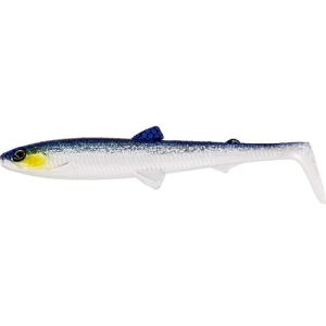 Westin BullTeez Shadtail 7,5cm 4g Blue Headlight 1Stk.