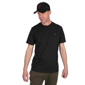 T-shirt Fox Collection T Black Orange M