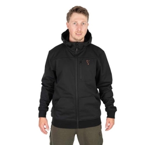 Jacke Fox Collection Soft Shell Black Orange M