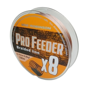 Geflochtene Angelschnur Robinson VDE-Robinson Pro Feeder X8 0,18mm 150m BR