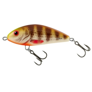Salmo Fatso 8cm 21g Floating SPOTTED BROWN PERCH