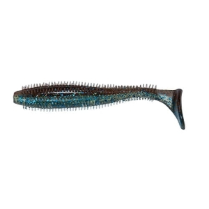Fox Rage Spikey Shad, UV Blue Guts 9CM 1Stk.