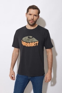 T-shirt Carhartt Heavyweight Camo C Black M