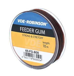 Robinson Feeder Gummi 0,80 mm 6 kg braun