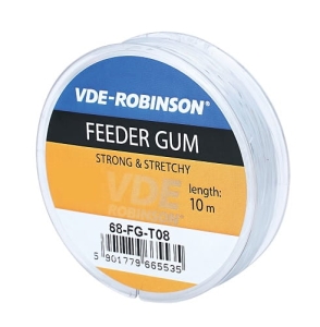 Robinson Feeder Gummi 0,80 mm 6 kg klar