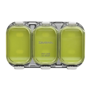 Kleinteilebox Daiwa Box Wp 3 Fächer 11x6,5x1,3cm Green Smoke