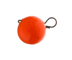 Czeburashka Flagman Ear Ball Jig Orange 24,0g 5Stk.