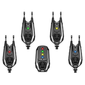 Bissanzeiger DAM TFX ALARM Set  4 PLUS 1RE/GR/YE/B