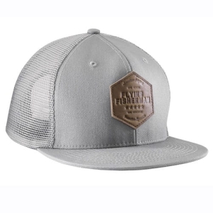 Kappe Flying Fisherman Flatbill Gray Snap Back