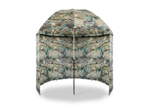 Schirm mit Seitenwand Delphin CLASSA CAMO 250cm