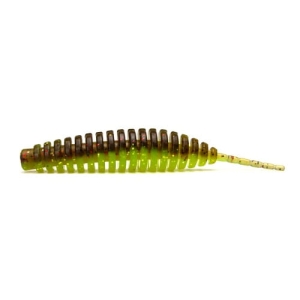 FishUP Tanta 3" #203 Green Pumpkin Flo Chart 6Stk