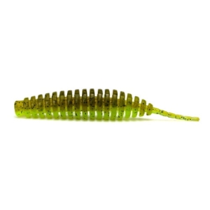 FishUP Tanta 3" #204 Green Pumpkin/Chartreus 6Stk