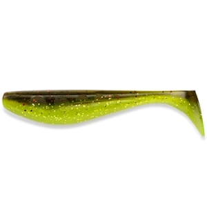 FishUP Wizzle Shad 2" #203 Green Pum Flo Cha 10Stk