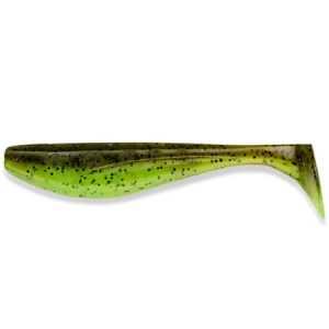 FishUP Wizzle Shad 2" #204 Green Pumpkin Cha 10Stk