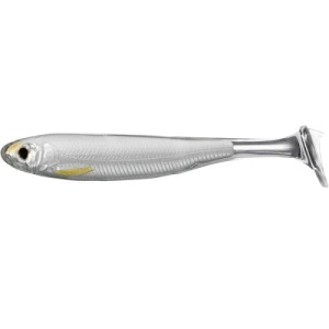 LiveTarget SlowRoll Shiner Silver/Pearl 7.5cm 4Stk