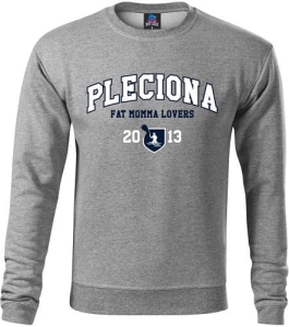 Geflochten.pl UNIVERSITÄT FML Graues Sweatshirt