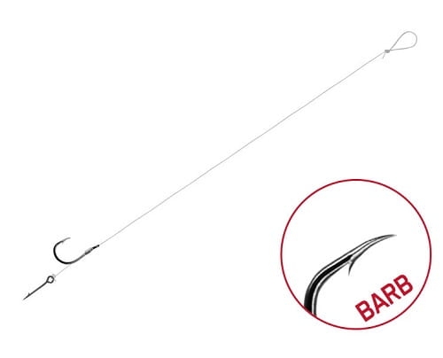 Przypon Delphin FLR Sting 8cm 0,22mm #10 5mm 6szt.jpg