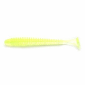 KEITECH SWING IMPACT 2.5" Chartreuse Shad 10pcs