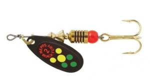 Mepps BLACK FURY schwarz/Hot Fire Tiger 1/3,5 g