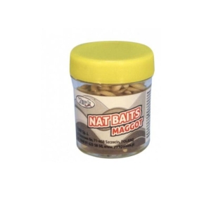 Kunstköder York NAT BAITS weißer Wurm