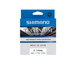 Technium Invisitec 300m 0,165m 2,7kg Graue monofile Schnur