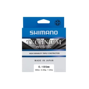 Technium Invisitec 300m 0,185m 3,3kg Graue monofile Schnur
