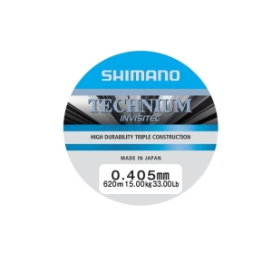 Technium Invisitec Monofilament 620m 0,405m 15,0kg Grau