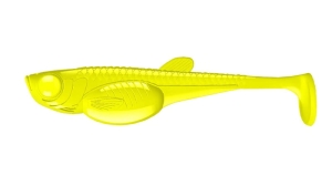Libra Lures Embrion Shad 3" 006 Hot Yellow 8pcs