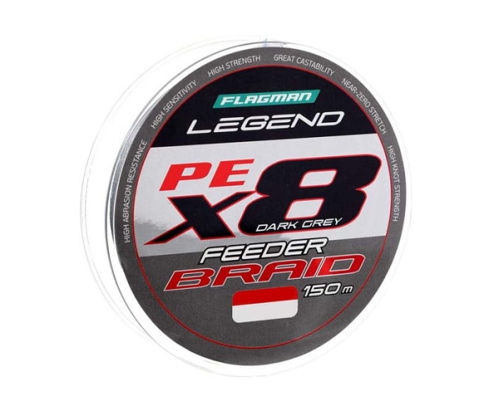 Flagman Legend Feeder Braid X8 D.Grey 150m 0.16mm.jpg