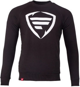Favorite Logo Sweatshirt schwarz Größe XL