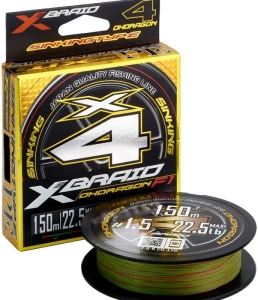 YGK X-Braid Ohdragon X4 ss1.40 150m #1.2 18.5lb/8.