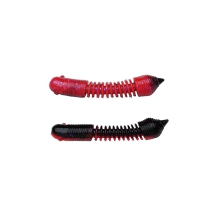 Berkley Power Pillar 55mm Lachsei rot/schwarz 6sz
