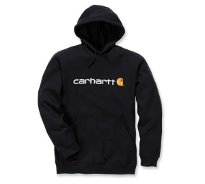 Carhartt Signature Logo Sweatshirt Schwarz M