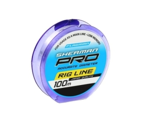 Flagman Sherman Pro Rig Line 100m 0.181mm