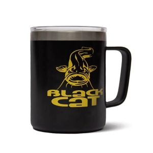 Black Cat Thermobecher aus Edelstahl