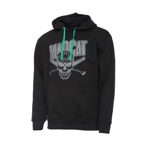 Madcat Totenkopf Hoodie L Schwarz