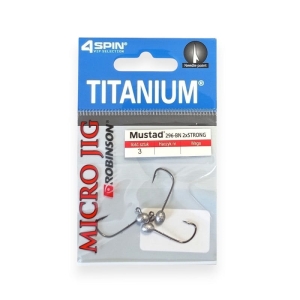 Titan Micro #4 1.5g Jigköpfe (3 Stück)